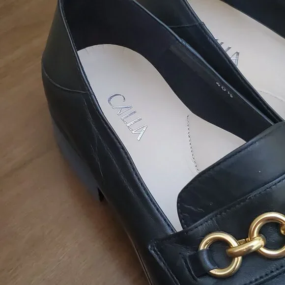 Calla | Rebecca Loafers | Black Leather | Women | Size EU40.5(US9.5) - Picture 8 of 8